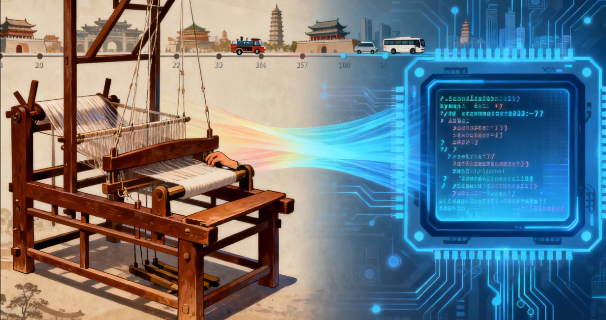 消逝的梭声与AI废墟